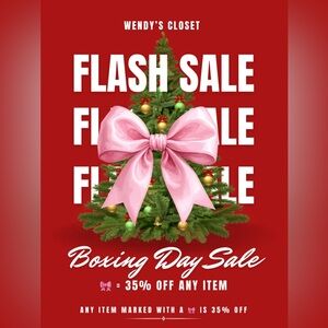 🔥🎁 BOXING DAY SALE 🎁🔥